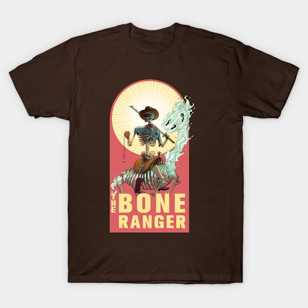 The Bone Ranger T-Shirt by kyl_armstrong